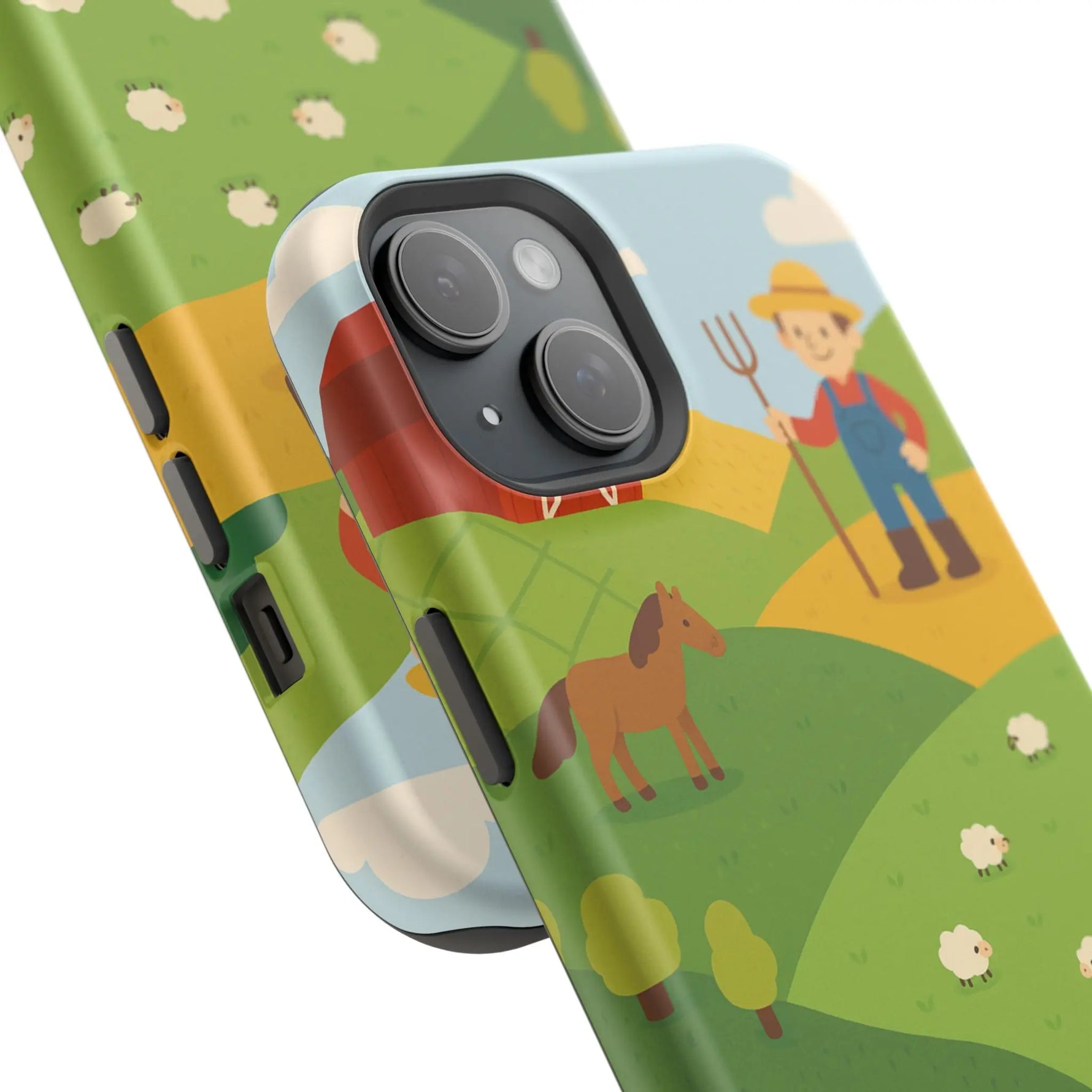 Farm-Themed Impact-Resistant MagSafe Phone Case - Shamo's