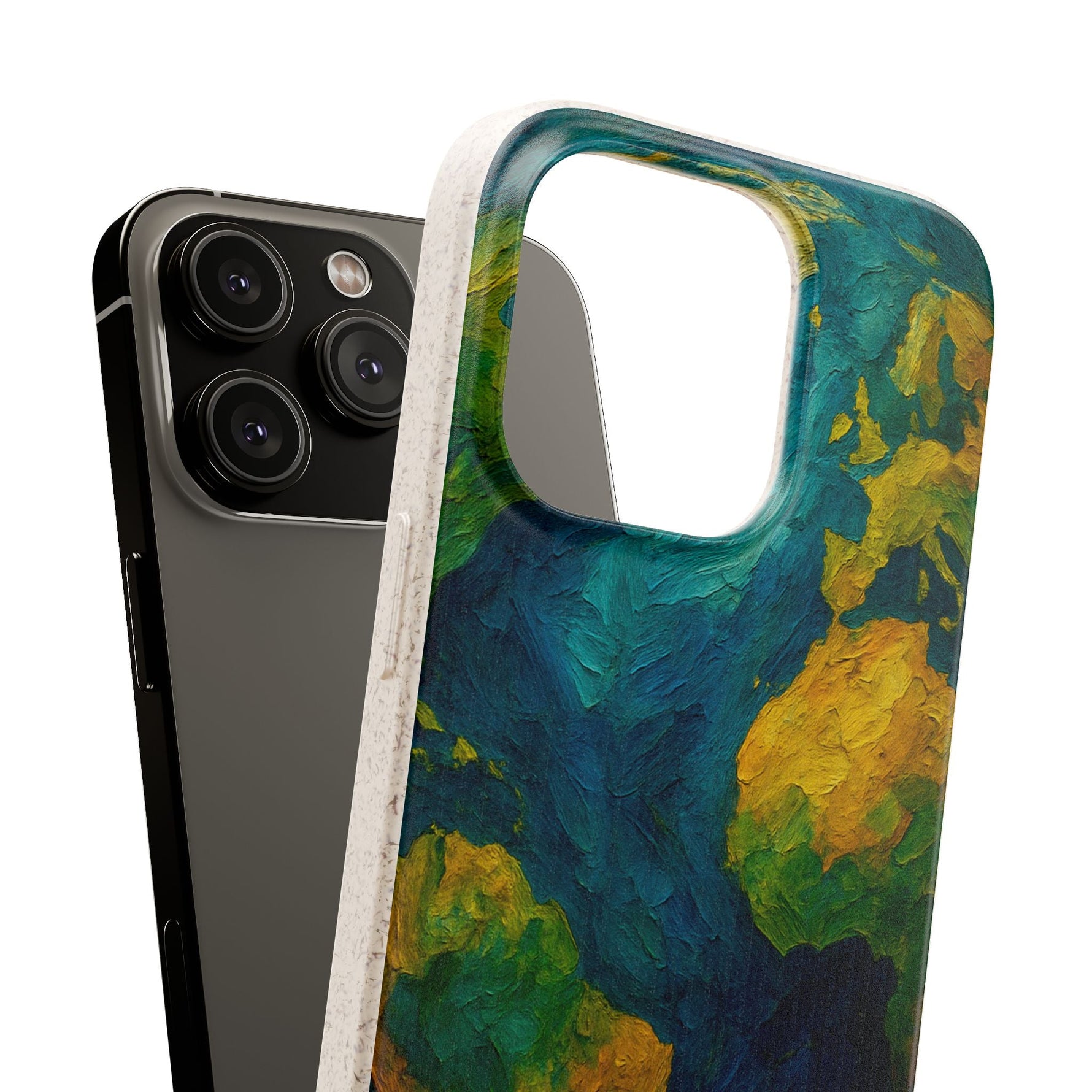 Biodegradable Phone Case — Earth Illustration Eco-Friendly Case  Shamo's
