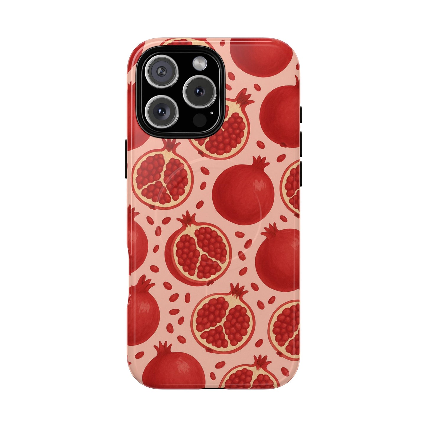 Pomegranate Fruit Tough iPhone Case | MagSafe Compatible