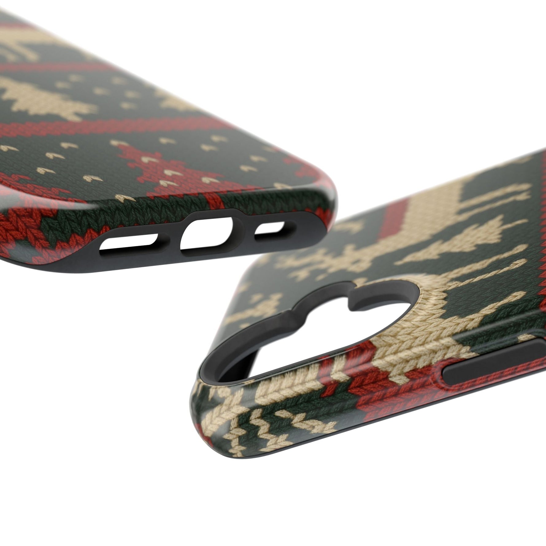 Holiday Reindeer Knit iPhone Case | compatible with MagSafe  Shamo's