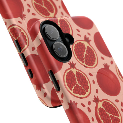 Pomegranate Fruit Tough iPhone Case | MagSafe Compatible