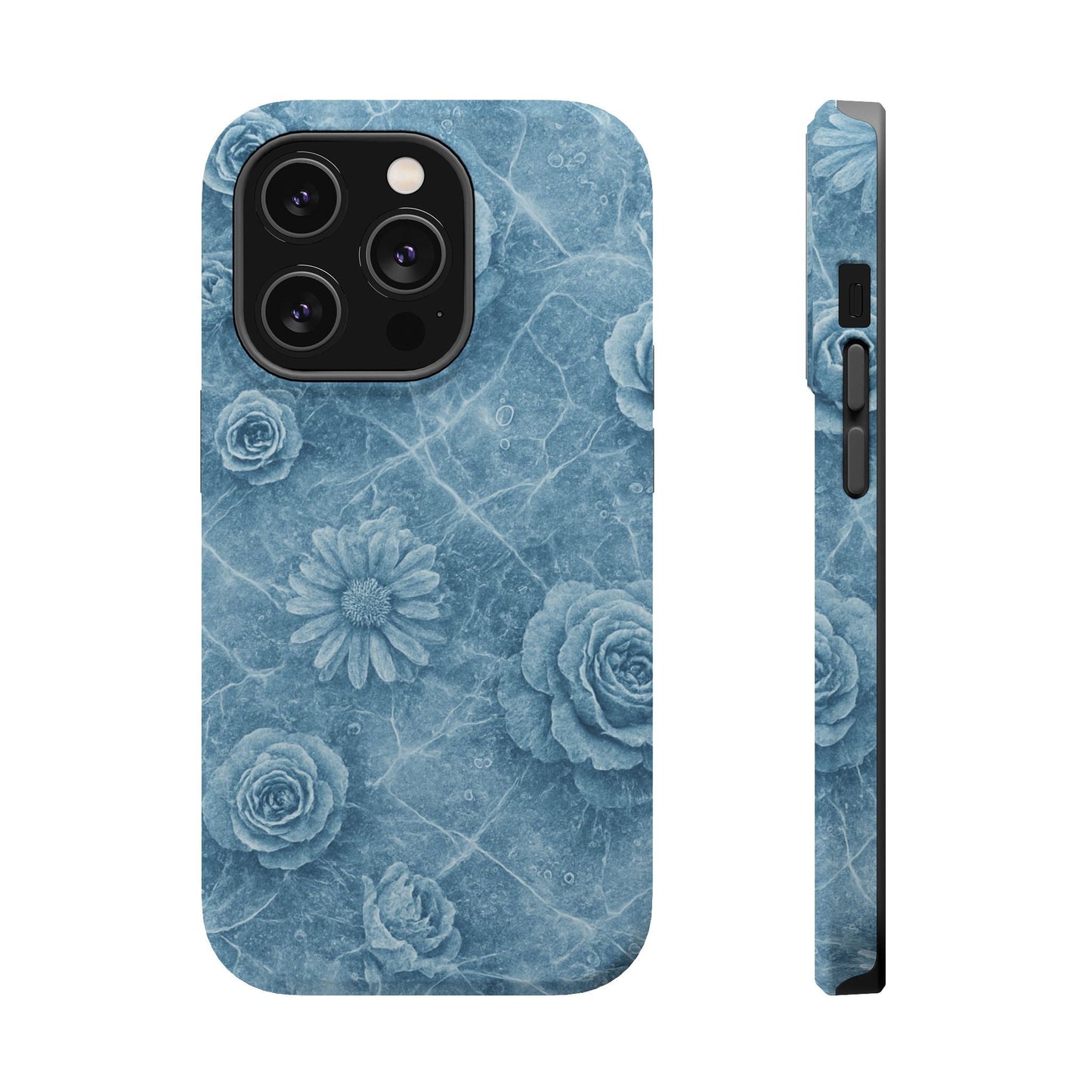 Frozen Flower Impact-Resistant iPhone Case — MagSafe Compatible  Shamo's iPhone 14 Pro / Matte