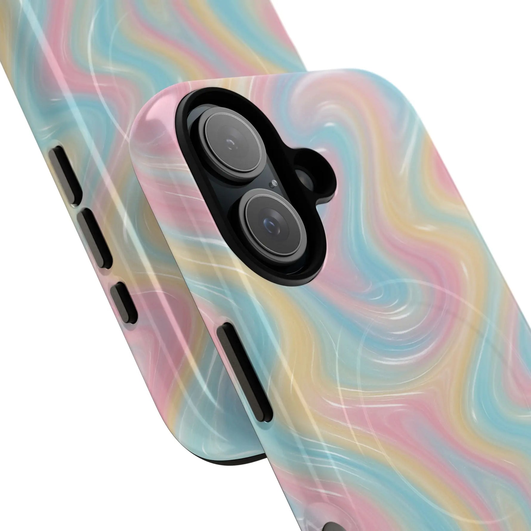 Rainbow Marble Swirl iPhone Case with MagSafe  Shamo's