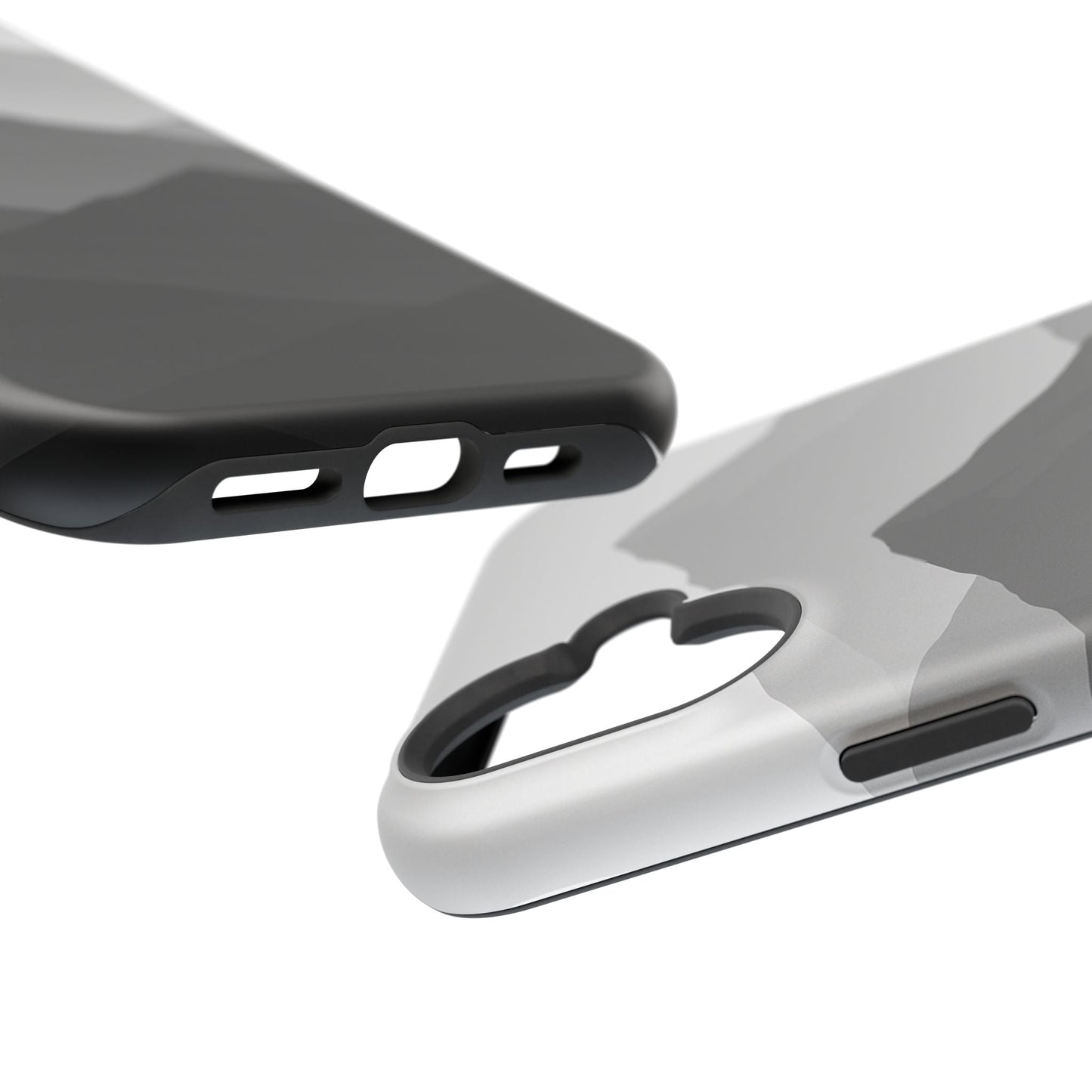 Monochrome Mountain Design iPhone Case | MagSafe  Shamo's