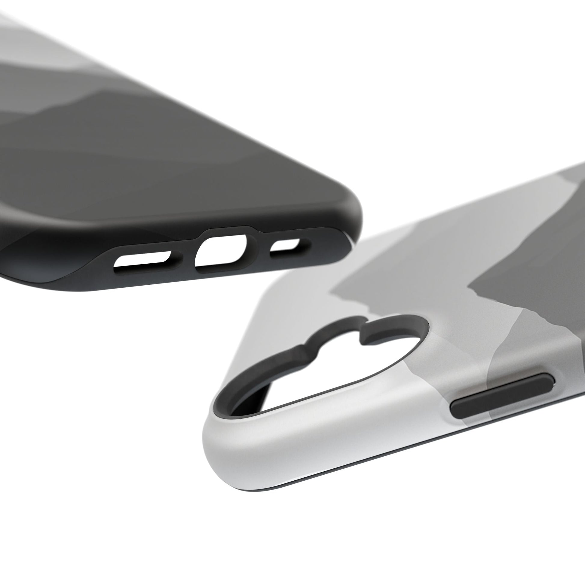 Monochrome Mountain Design iPhone Case | MagSafe  Shamo's