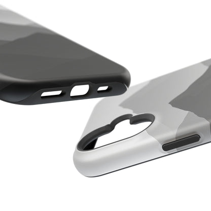 Monochrome Mountain Design iPhone Case | MagSafe  Shamo's