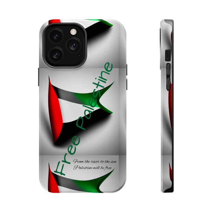 MagSafe Tough Case: Palestinian Flag & 'From the River to the Sea, Palestine Will Be Free
