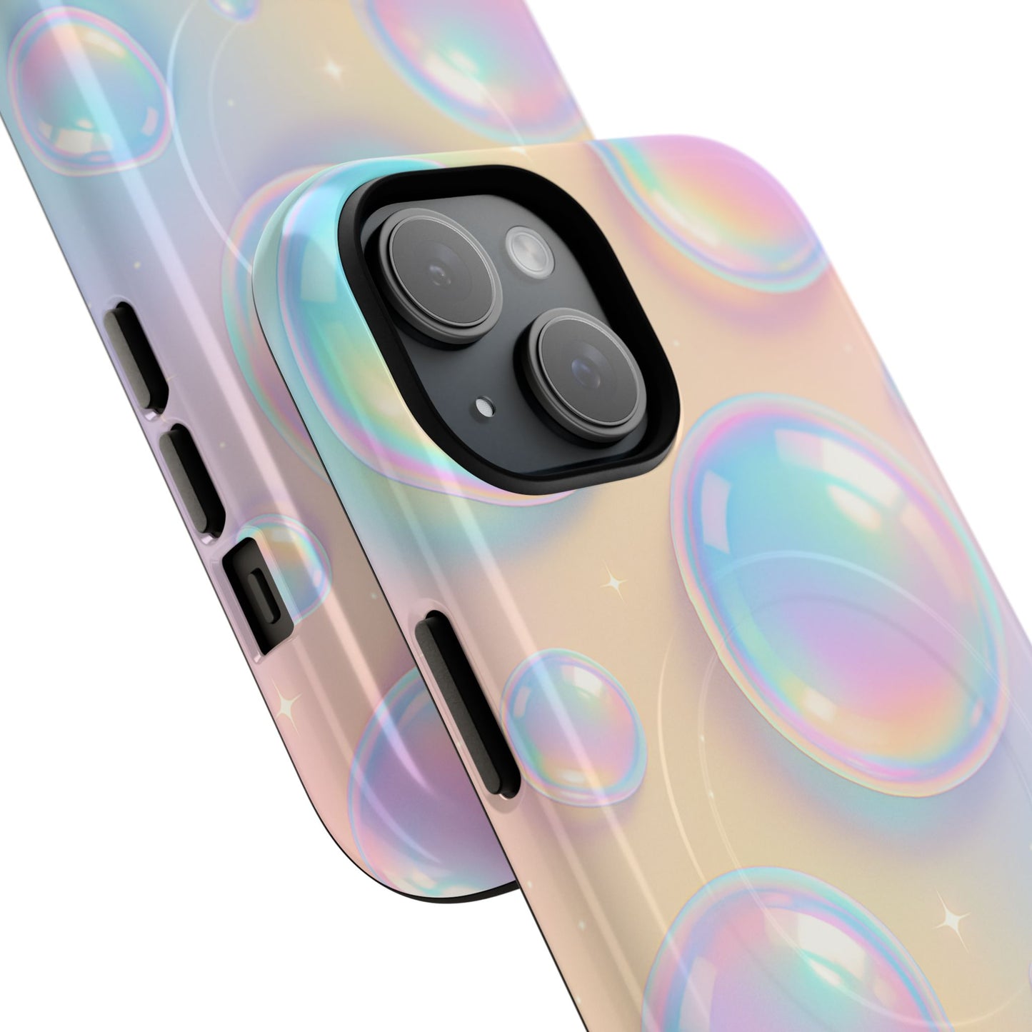 Holographic Bubble iPhone Case - with MagSafe