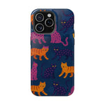Colorful Cat Phone Case - MagSafe Impact-Resistant