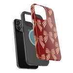 Holiday Red Bow iPhone Case — Impact‑Resistant iPhone Cover with MagSafe compatibility  Shamo's