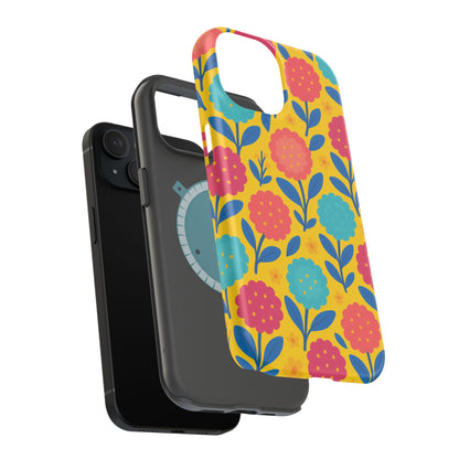 Vibrant Floral MagSafe Phone Case