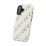 Eucalyptus Floral Laurel Magnetic Impact-Resistant Phone Case with MagSafe - iPhone 17 / Glossy - Shamo's