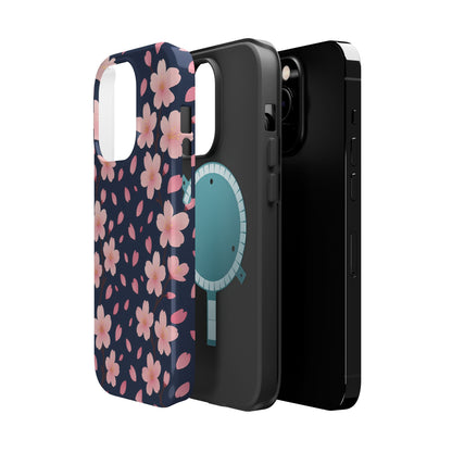 Cherry Blossom Wind iPhone Case | MagSafe - Shamo's