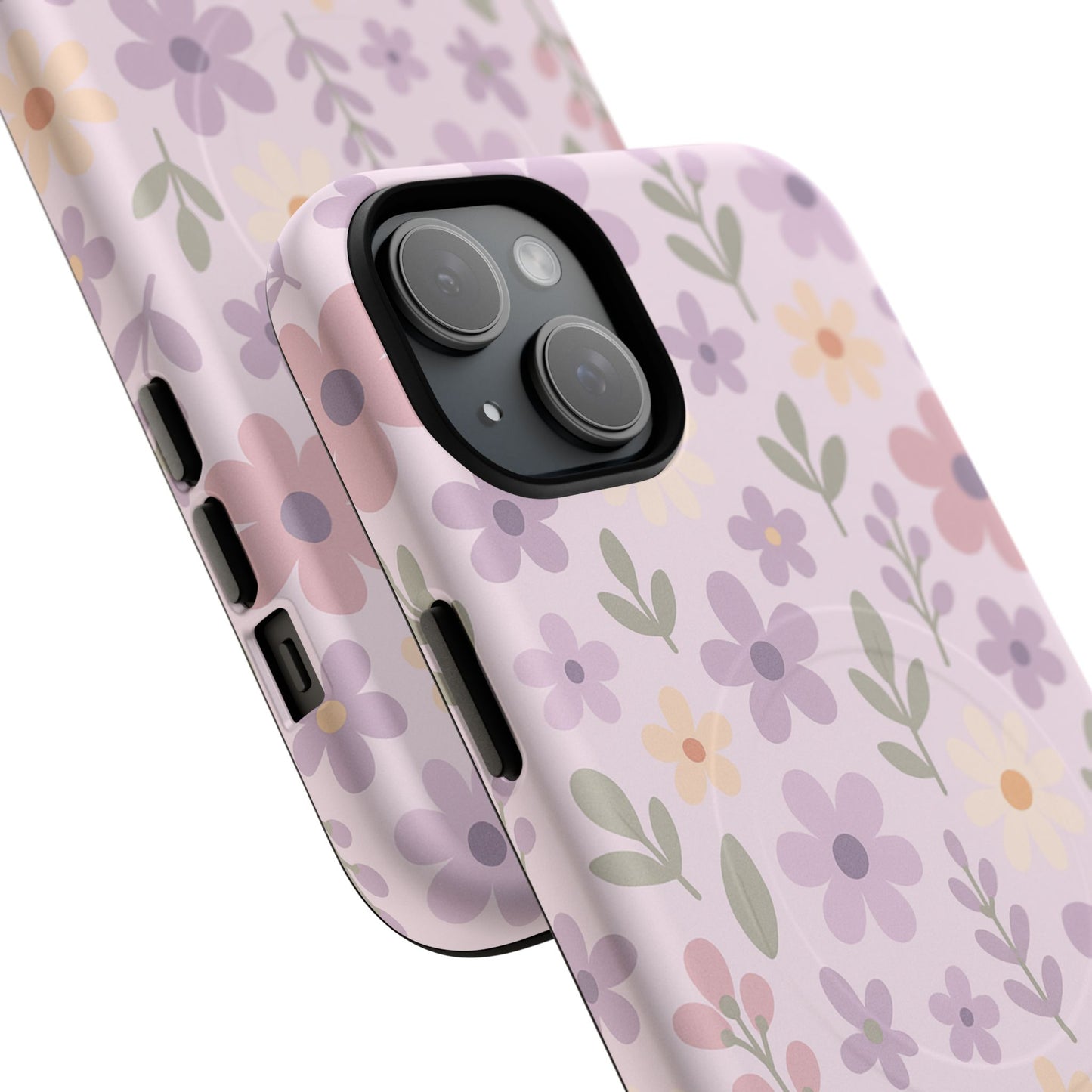 Floral Magnetic | Compatible with MagSafe Phone Case - Stylish and Durable Protection