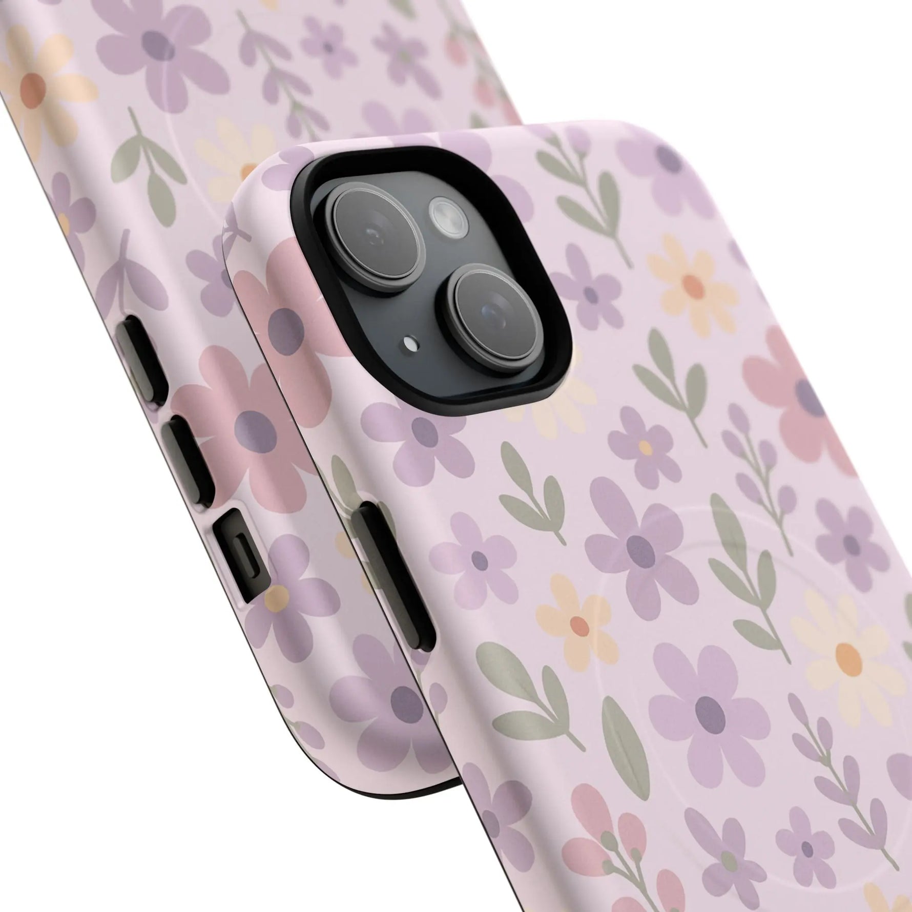 Floral Pattern | Compatible with MagSafe iPhone Case - Shamo's