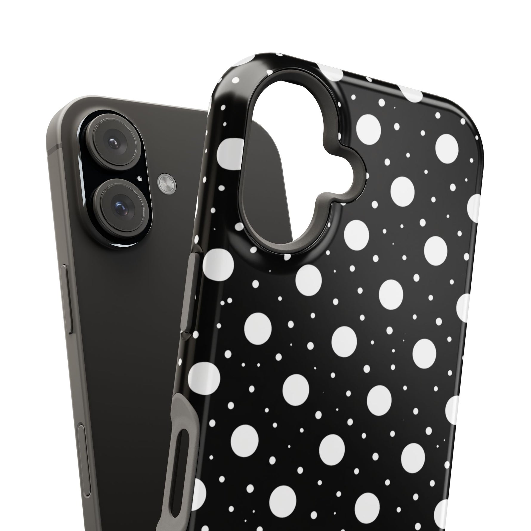 Polka Dot Impact-Resistant iPhone Case | MagSafe