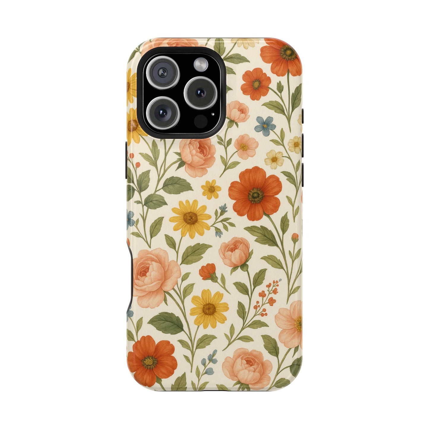 Floral Vintage Garden iPhone Case — with MagSafe  Shamo's iPhone 16 Pro Max / Glossy