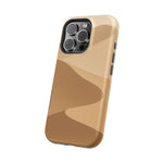 Neutral Desert Wave Design iPhone Case | MagSafe  Shamo's