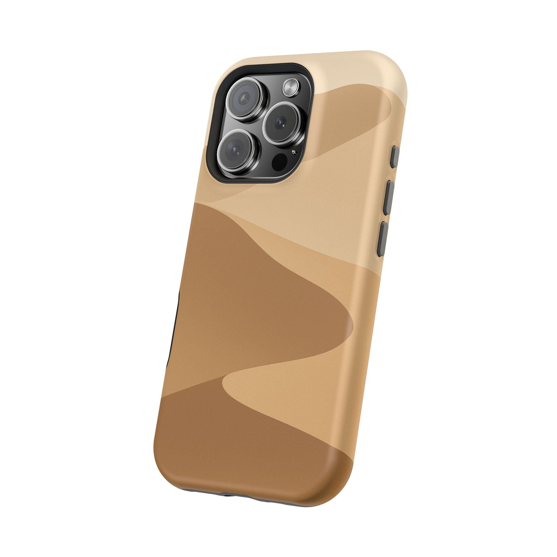 Neutral Desert Wave Design iPhone Case | MagSafe  Shamo's