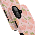 Cute Fruits iPhone Case - Colorful Cherry & Strawberry Design | MagSafe - Shamo's