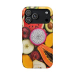 Tropical Fruit Magnetic Impact-Resistant Phone Case with MagSafe