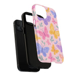 Butterfly Pattern Compatible with MagSafe Tough Magnetic Phone Case - Shamo's