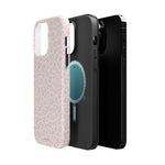 Pink Leopard Impact-Resistant iPhone Case | MagSafe