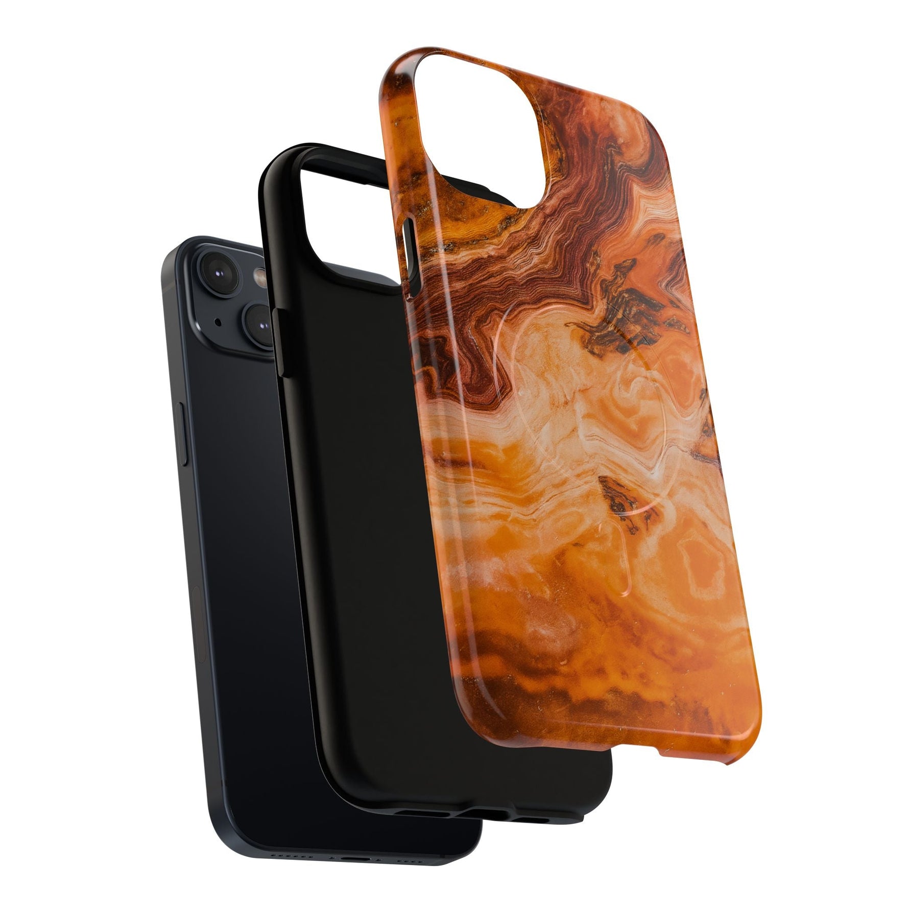 Amber Agate Marble iPhone Case — compatible with MagSafe  Shamo's
