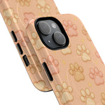 Pawfect Pattern Tough iPhone Case compatible with MagSafe - Shamo's
