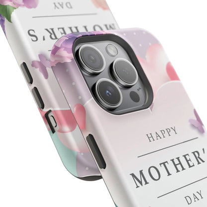 MagSafe Tough Cases with Happy Mother's Day print - Shamo's
