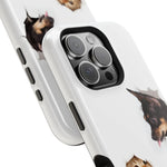 Impact-Resistant Cases with a cat and a dog - Shamo's
