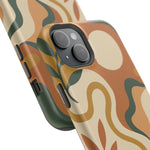 Abstract Earth-Tone Impact iPhone Case — MagSafe  Shamo's