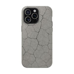 Cracked Concrete Texture iPhone Case with MagSafe compatibility  Shamo's iPhone 15 Pro Max / Glossy