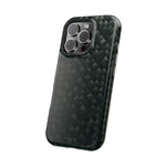 Dark Carbon Fiber Texture Magnetic Impact-Resistant iPhone Case | MagSafe compatible - iPhone 17 Pro Max / Glossy - Shamo's
