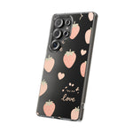 Sweet Love Strawberry Clear iPhone Case | MagSafe  Shamo's
