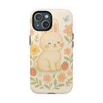 Fluffy Bunny Garden iPhone Case with MagSafe - Shamo's