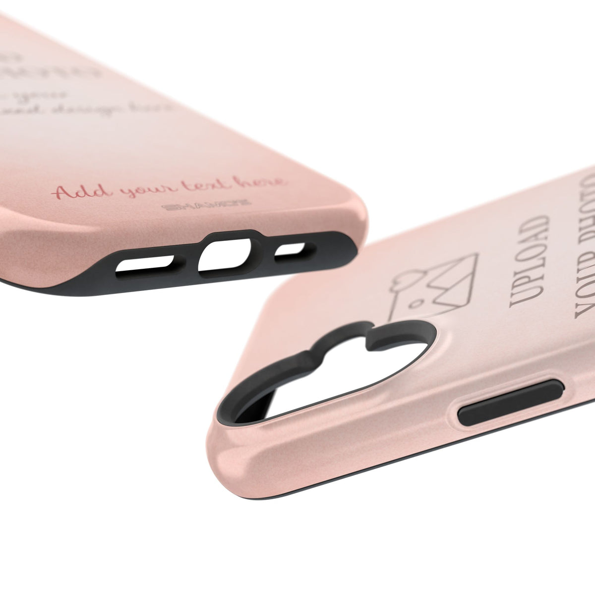 Personalizable iPhone Case | Add Your Own Photo and Text | MagSafe Compatible