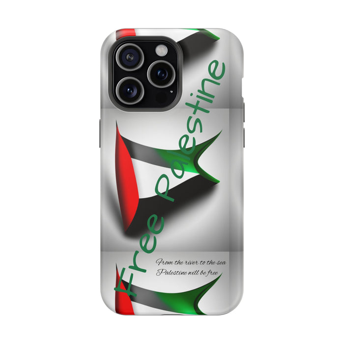 MagSafe Tough Case: Palestinian Flag & 'From the River to the Sea, Palestine Will Be Free