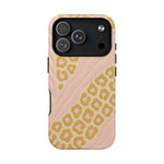 Pink Gold Leopard iPhone Case compatible with MagSafe - Shamo's