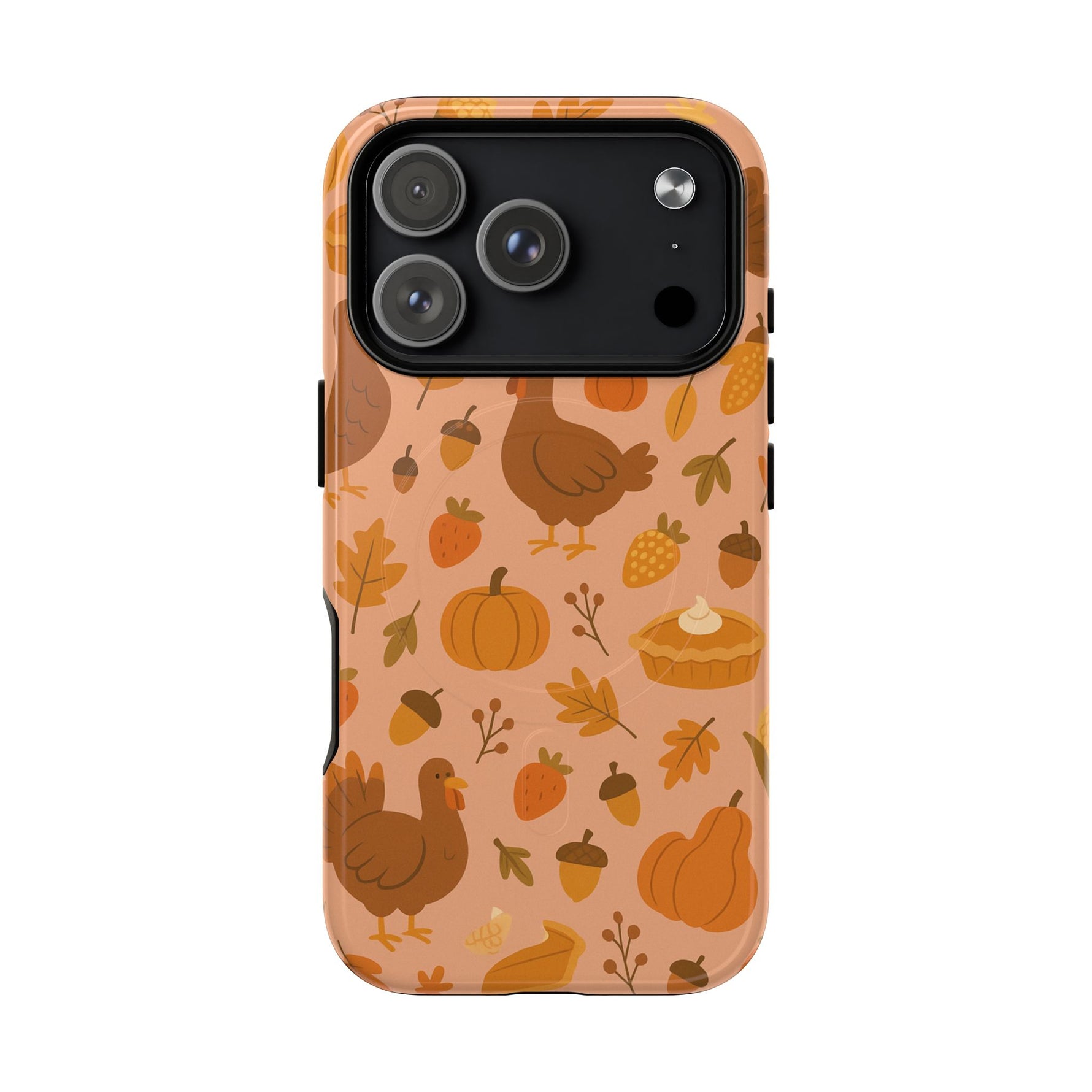 Thanksgiving-Inspired Tough Case for iPhone | Compatible with MagSafe - Shamo's
