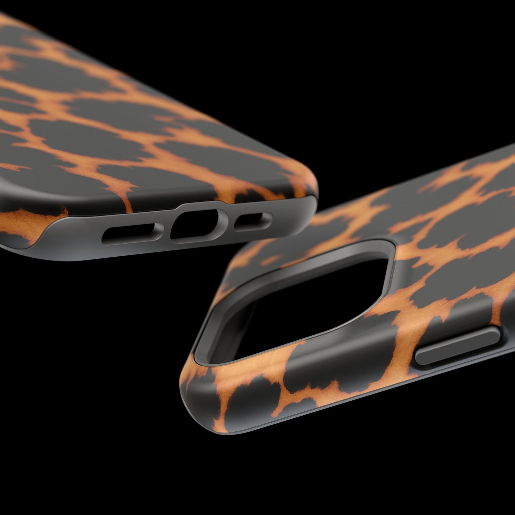 Leopard Print Impact-Resistant iPhone Case with MagSafe Compatibility  Shamo's