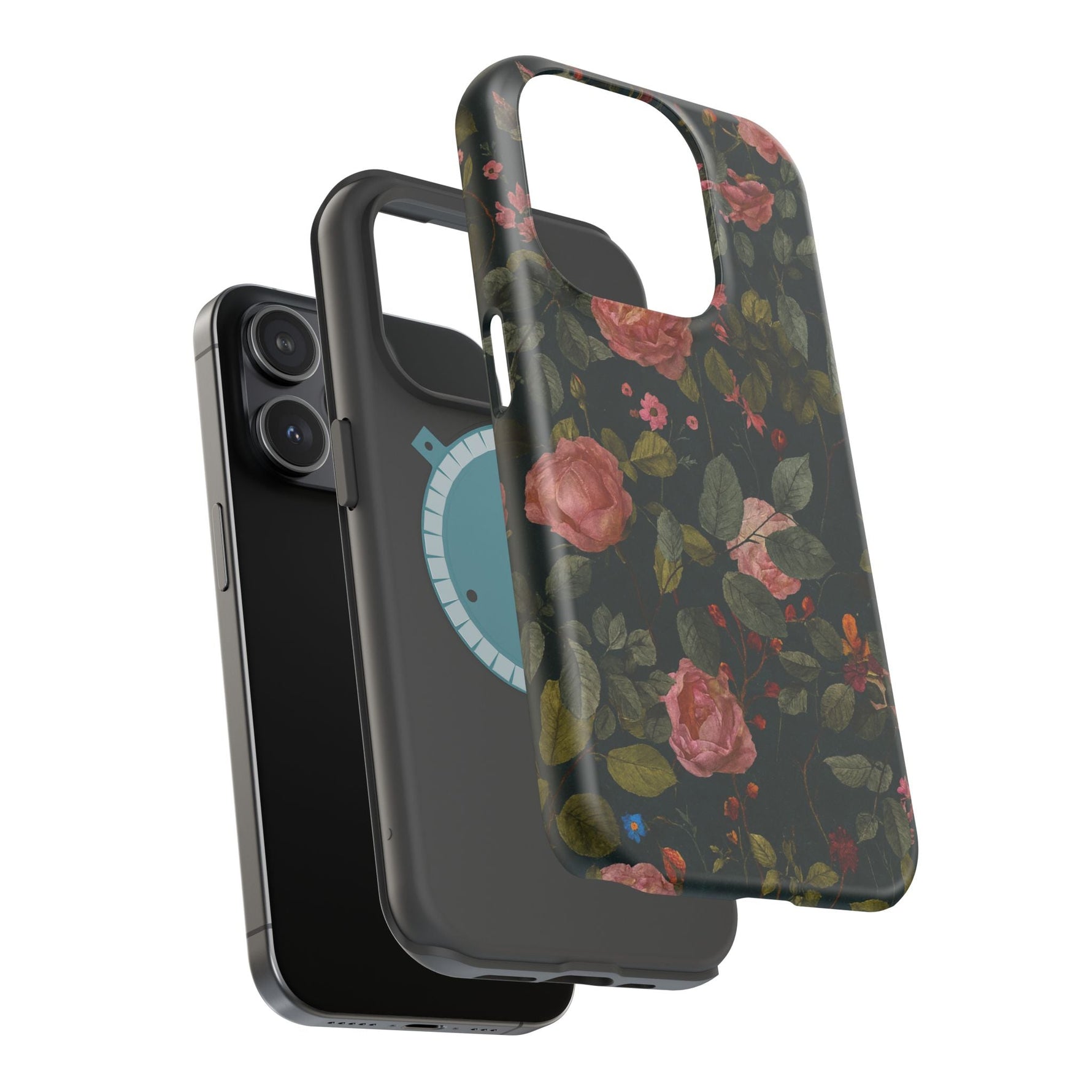 Floral Rose Realistic iPhone Case with MagSafe  Shamo's