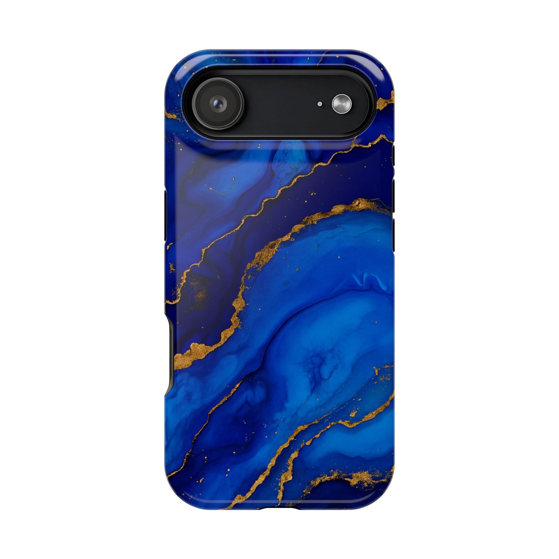 Blue Gold Marble Phone Case  Shamo's iPhone 17 Air / Glossy / Without gift packaging