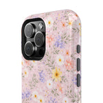Pastel Floral MagSafe Compatible Magnetic Impact Phone Case