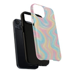 Rainbow Marble Swirl iPhone Case with MagSafe  Shamo's