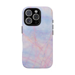 Pastel Marble iPhone Cover (MagSafe Compatible)  Shamo's iPhone 16 Pro / Glossy