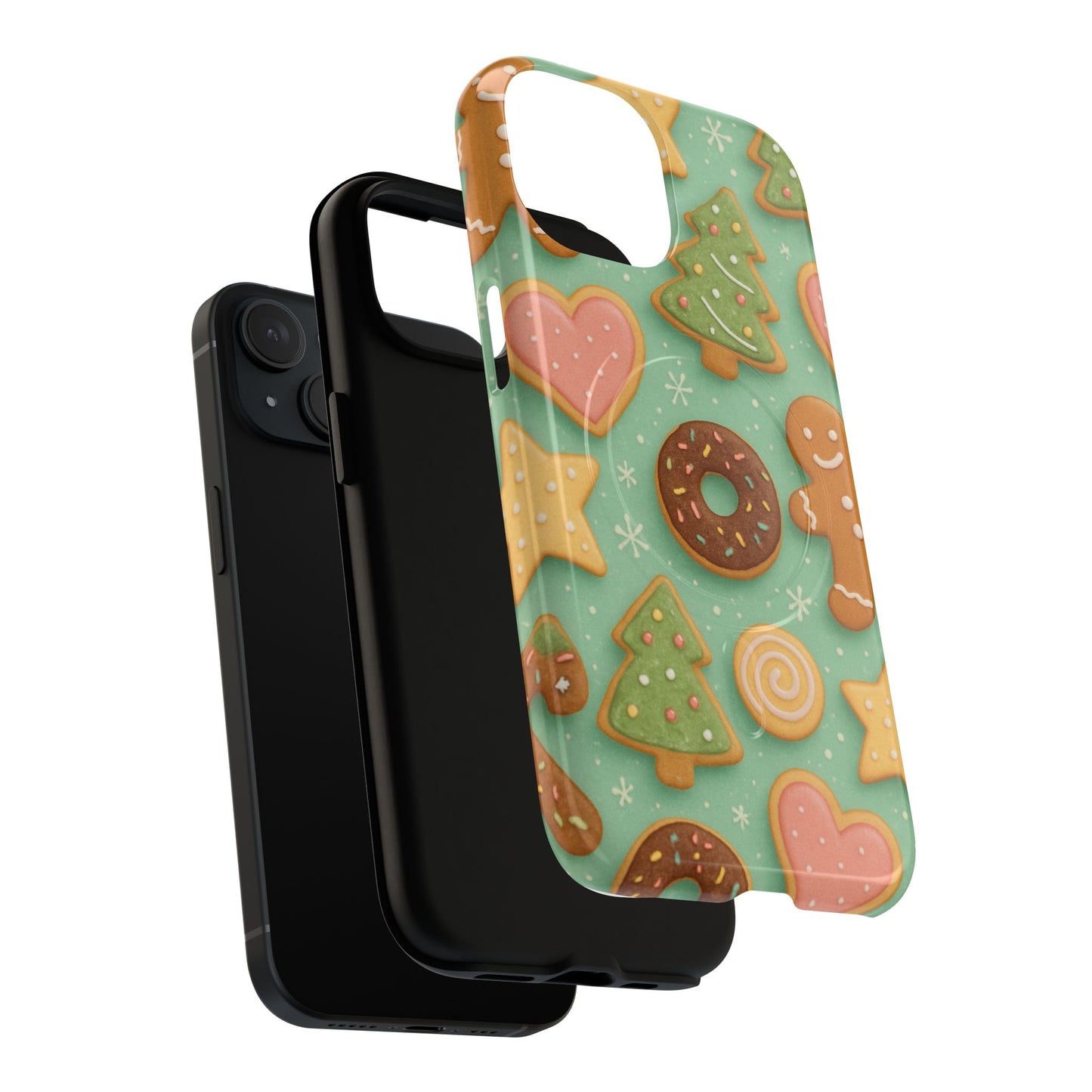 Holiday Cookie Pattern iPhone Case — MagSafe compatible - Shamo's