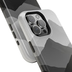 Monochrome Mountain Design iPhone Case | MagSafe  Shamo's