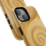 Luxury Series Swirl Gold iPhone Case compatible with MagSafe  Shamo's