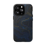 Midnight Marble iPhone Case with MagSafe - iPhone 13 Pro / Matte - Shamo's